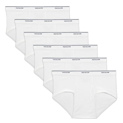 Fruit of the Loom Men'S White Briefs, 9 Pack, Sizes S-XL