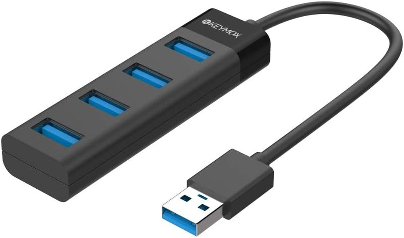 4-Port USB 3.0 Hub, Compact Size