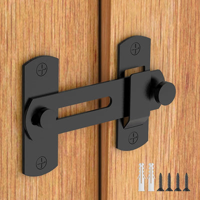 180° Flip Sliding Barn Door Lock for Privacy and Security for Doors and Windows