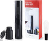 4-in-1 Electric Wine Opener Set with Vacuum Stoppers & Foil Cutter