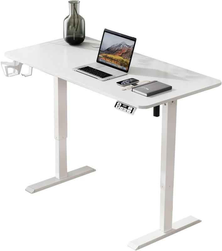 Modern Design 55 Inch Electric Standing Desk with Adjustable Height Sit & Stand