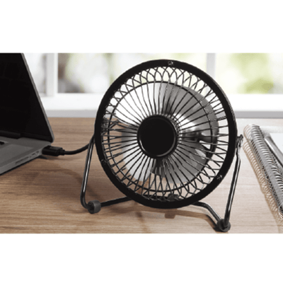 Personal USB Powered Desk Top Fan - 4 Inch 