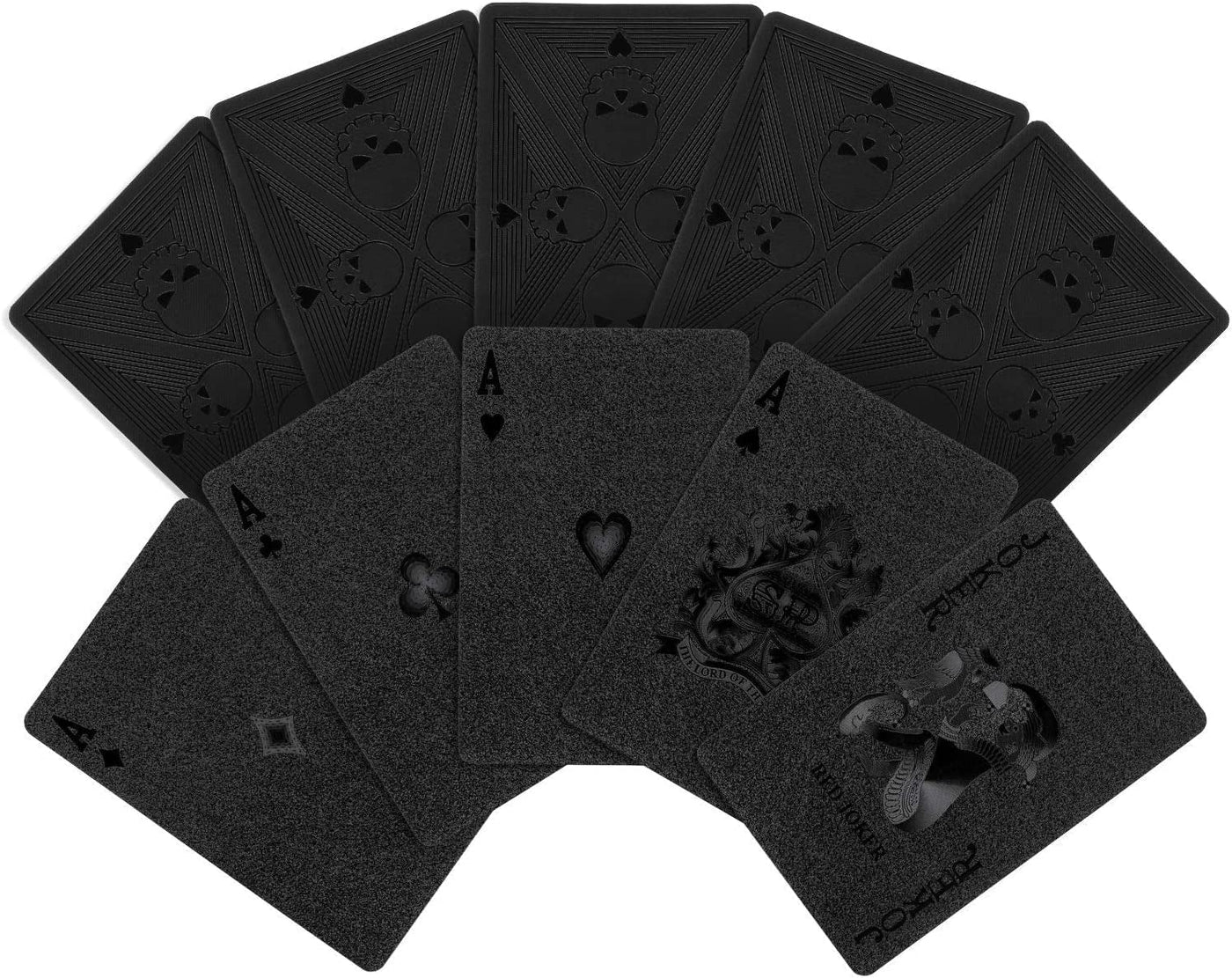 Waterproof Poker Cards with Box Suitable for Pool, Beach, Camping, Party, Family or Friend Card Games