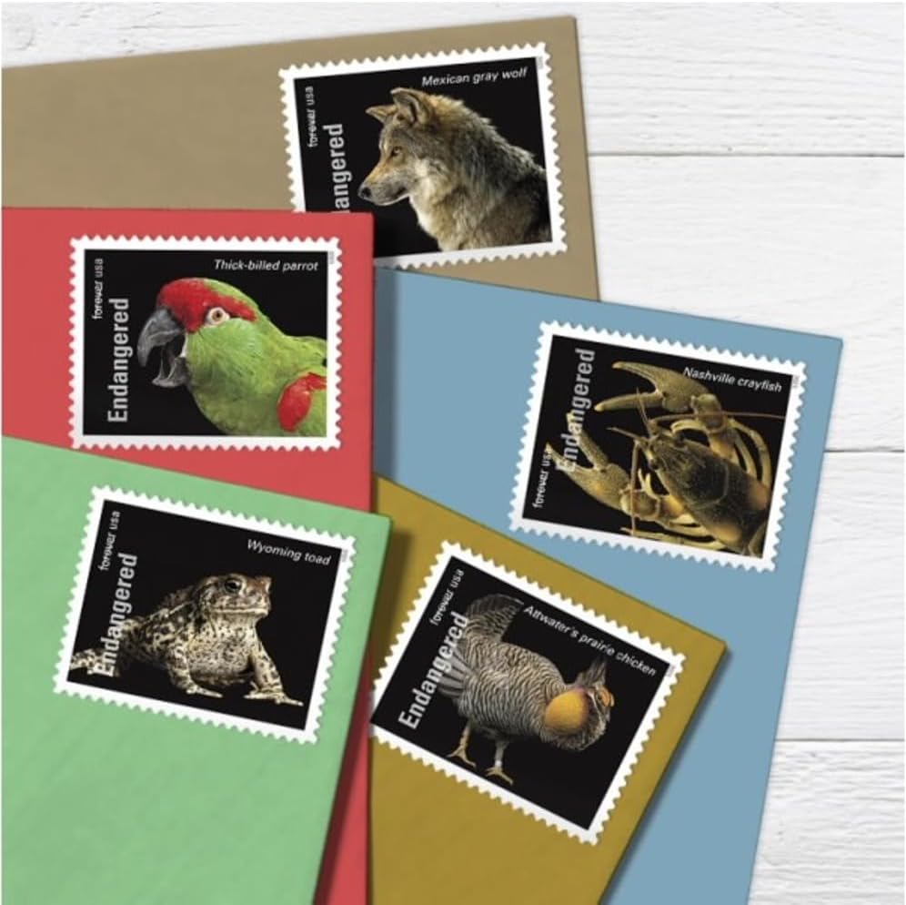 Endangered Species First-Class Forever Stamps - Sheet of 20