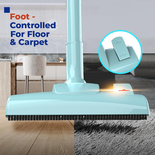 Corded Stick Vacuum Cleaner – 450W 2-in-1 Handheld Use – Lightweight Bagless Design with HEPA Filter – Large Dust Capacity, 20ft Cable – Ideal for Home & Dorm Room Cleaning