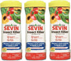 Garden Tech Sevin 5-Percent Dust Bug Killer Shaker Canister, pack of 3 - 1lb shakers