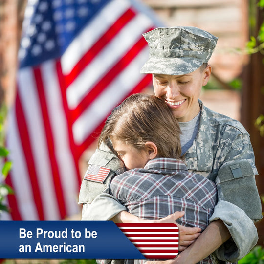 4' x 6' American Flag - Deluxe Embroidered Stars, Sewn Stripes, Brass Grommets