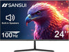 24 inch Monitor, IPS Display Computer Monitor with Built-in Speakers, 100Hz Monitor VESA Mount with HDMI Inputs, FHD Monitor