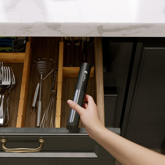 Rechargeable Milk Frother – 2-in-1 Dual Spring Whisk – Handheld Electric Mixer for Coffee, Latte, Matcha & Hot Chocolate