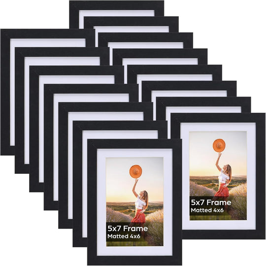 Picture Frame Set – Wall Hanging & Tabletop Display Frames for Home Decor