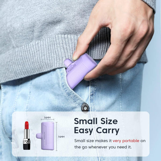 Portable USB-C Power Bank – 4500mAh Compact Phone Charger – Compatible with iPhone, Samsung, Pixel, Android Devices