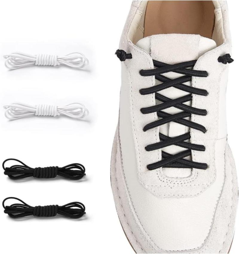 2 Pairs Elastic No Tie Shoe Laces 