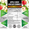 Max Strength 1000Mg Vegan Apple Cider Vinegar Gummies - 60 Gummies