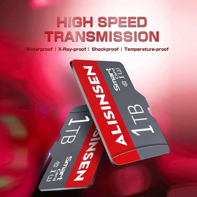 High Speed Class 10 TF Card 1TB Micro Memory SD Card with SD Card Adapter