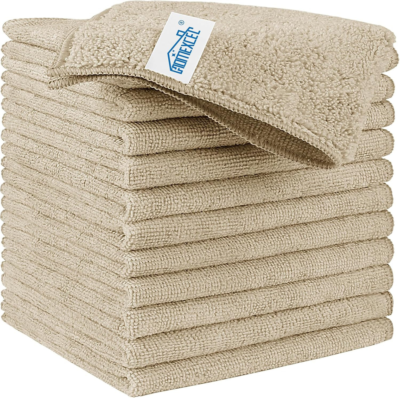 12 Pack Microfiber Cleaning Cloths,11.5"X11.5"