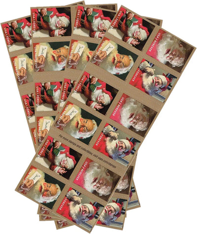 USPS Sparkling Holiday 2018 Forever Stamps - Booklet of 20 Postage Stamps