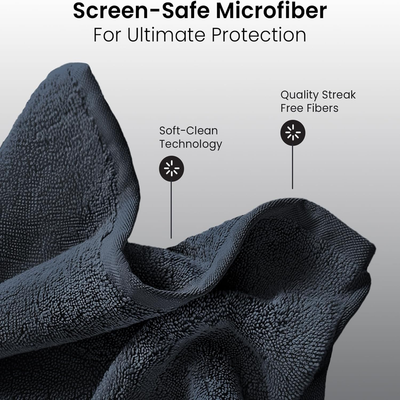 Microfiber Cloth Screen Cleaner Wipes Streak