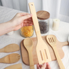 6 Piece Bamboo Kitchen Utensils Set for Cooking