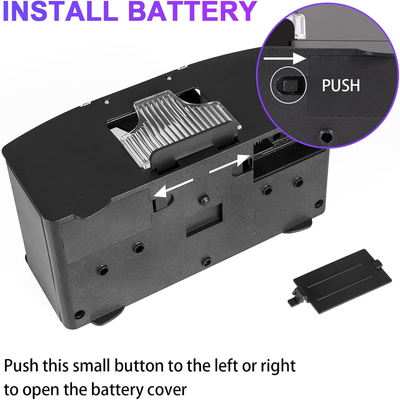 Automatic Card Shuffler - Battery-Operated Electric Shuffler