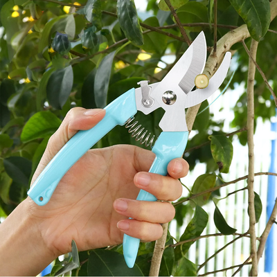 2 Pack Premium Pruning Shears, Garden Scissors, Lightweight Plant Clippers