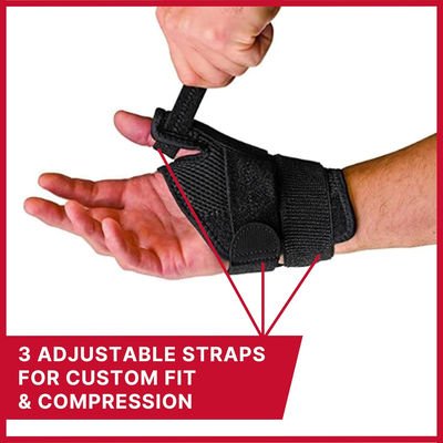 Adjust-to-Fit Thumb Stabilizer, Spica Splint, Thumb Pain Relief Brace