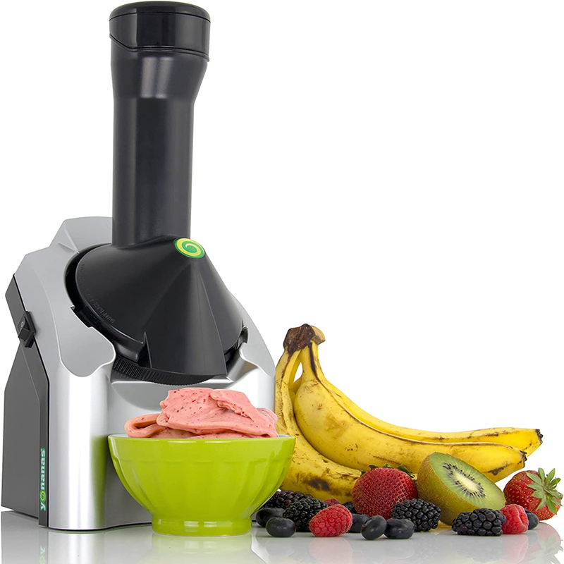 Dairy-Free Frozen Fruit Soft Serve Maker, Includes 36 Recipes, 200-Watts