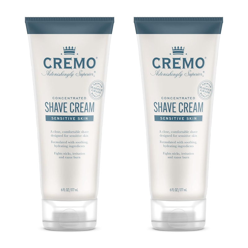 Cremo Barber Grade Cooling Shave Cream, Astonishingly Superior Ultra-Slick Shaving Cream