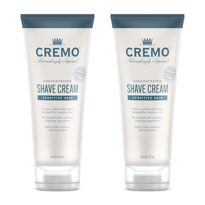 Cremo Barber Grade Cooling Shave Cream, Astonishingly Superior Ultra-Slick Shaving Cream