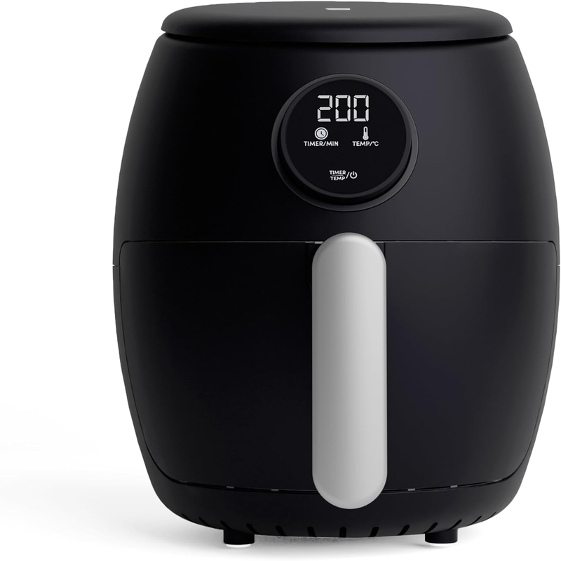 2.1Qt Air Fryer with Digital Display, Rapid Air Circulation, 60 Min Timer