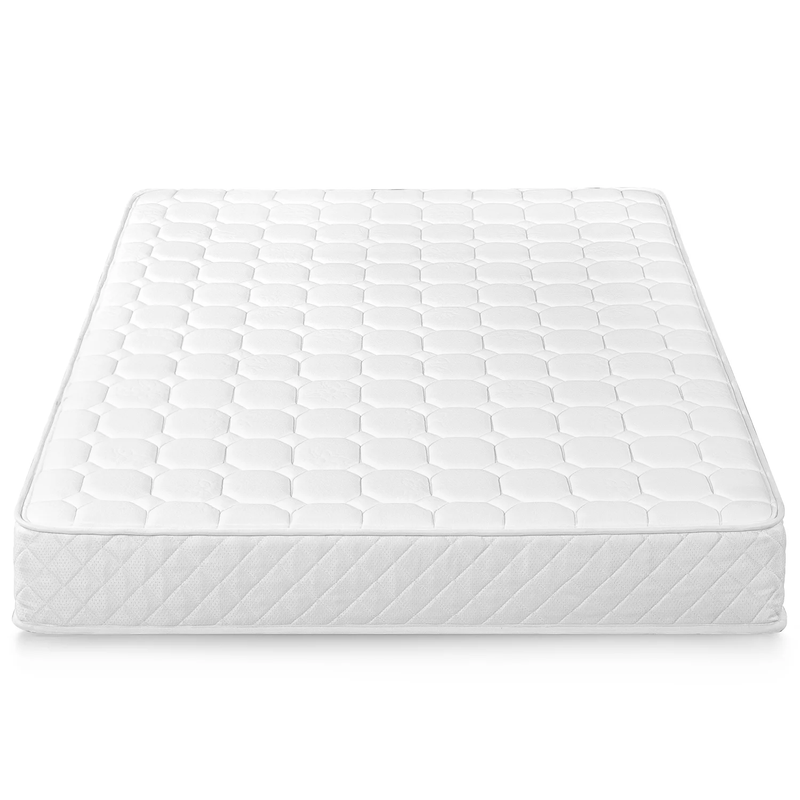 8" Quilted Hybrid Mattress of Comfort Foam and Pocket Springs