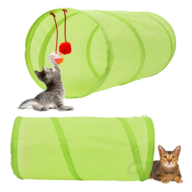 21 Piece Cat Toy Assortments with Tunnel