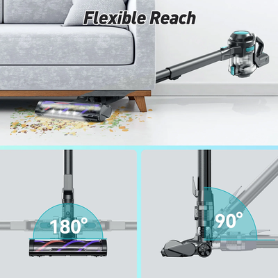 Lightweight Cordless Stick Vacuum Cleaner with Powerful Suction