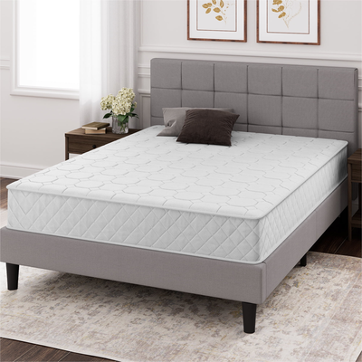 8" Quilted Hybrid Mattress of Comfort Foam and Pocket Springs