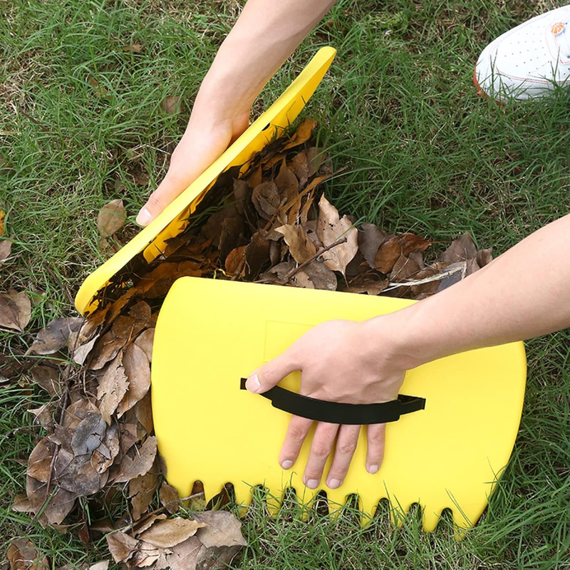 Set of Leaf Grabber Paw Handheld Leaf Scoops 