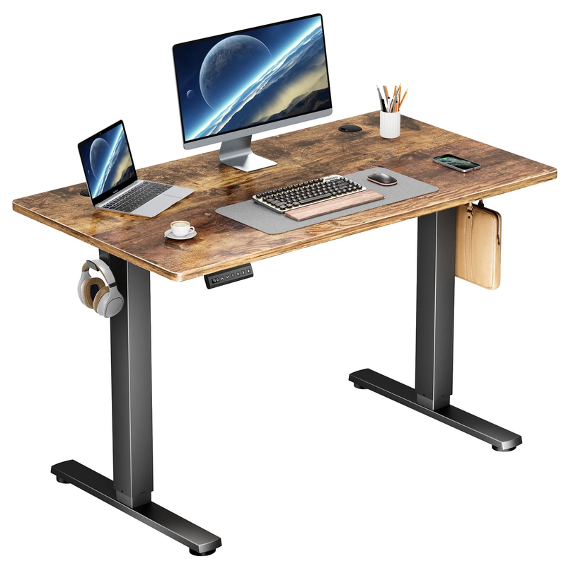 Electric Standing Desk, Height Adjustable Desk, Ergonomic Stand up Desk with Memory Preset