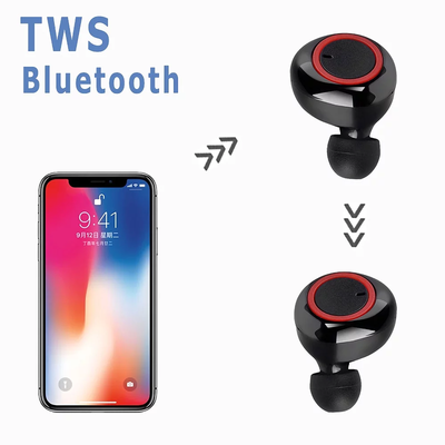 Bluetooth 5.0 Wireless Earbuds Headphones TWS True Wireless Stereo with Charging Case