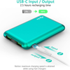 10000mAh Portable Power Bank Phone Charger, Dual 3A High-Speed Output