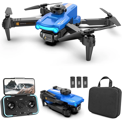 4K Drone with HD Dual Camera, Gesture Control, 3D Flight, Altitude Hold, One-Key Start, Optical Positioning