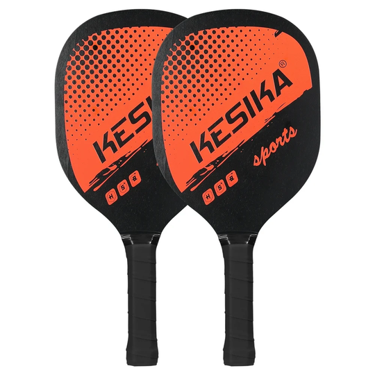 6 Piece Pickleball Paddle Set with 4 Pickleball Balls and Carrying Bag