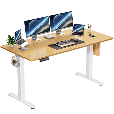 Electric Standing Desk, Height Adjustable Desk, Ergonomic Stand up Desk with Memory Preset