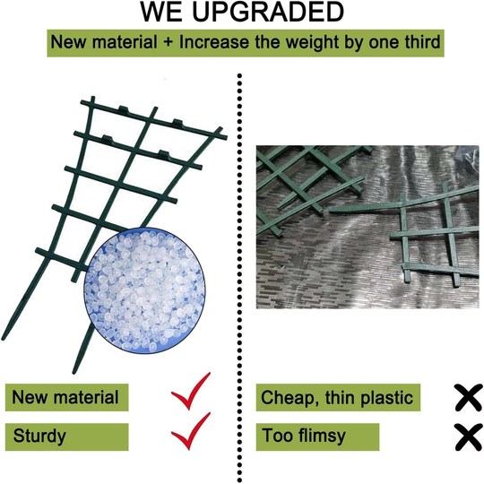 12 Pcs Garden Mini Climbing Trellis for Potted Climbing Plants Vines