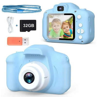 Kids1080P HD 20MP Digital Camera with 32GB SD Card