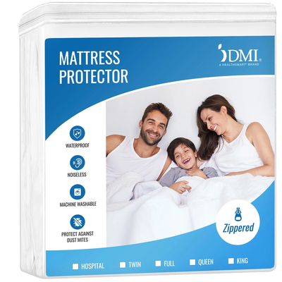 Waterproof Mattress Protector and Mattress Cover, Fitted or Zippered