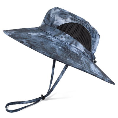 Wide Brim Bucket Hat - Water Repelling Sun Hat