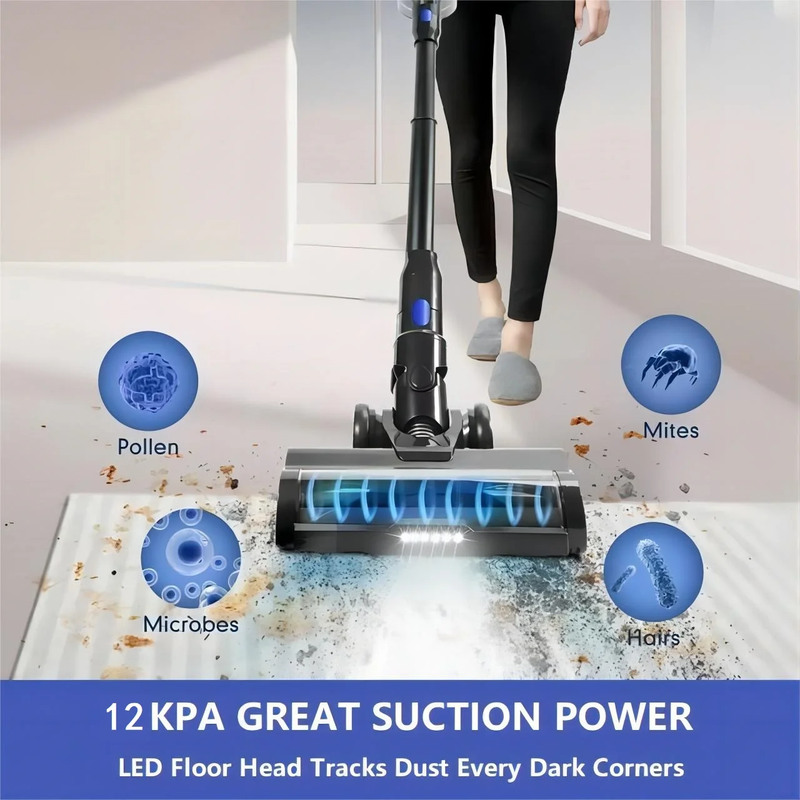 Cordless Stick Vacuum Cleaner with Attachments