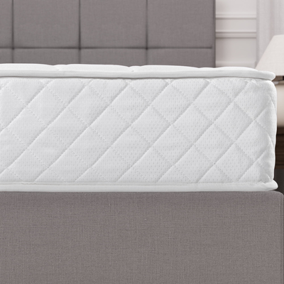 8" Quilted Hybrid Mattress of Comfort Foam and Pocket Springs