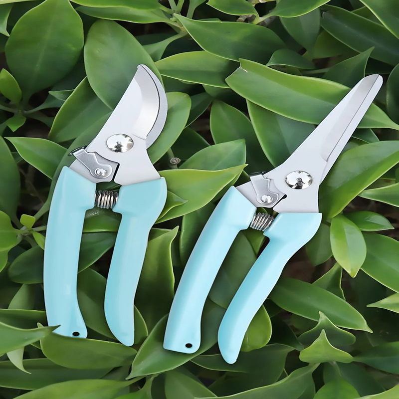 2 Pack Premium Pruning Shears, Garden Scissors, Lightweight Plant Clippers