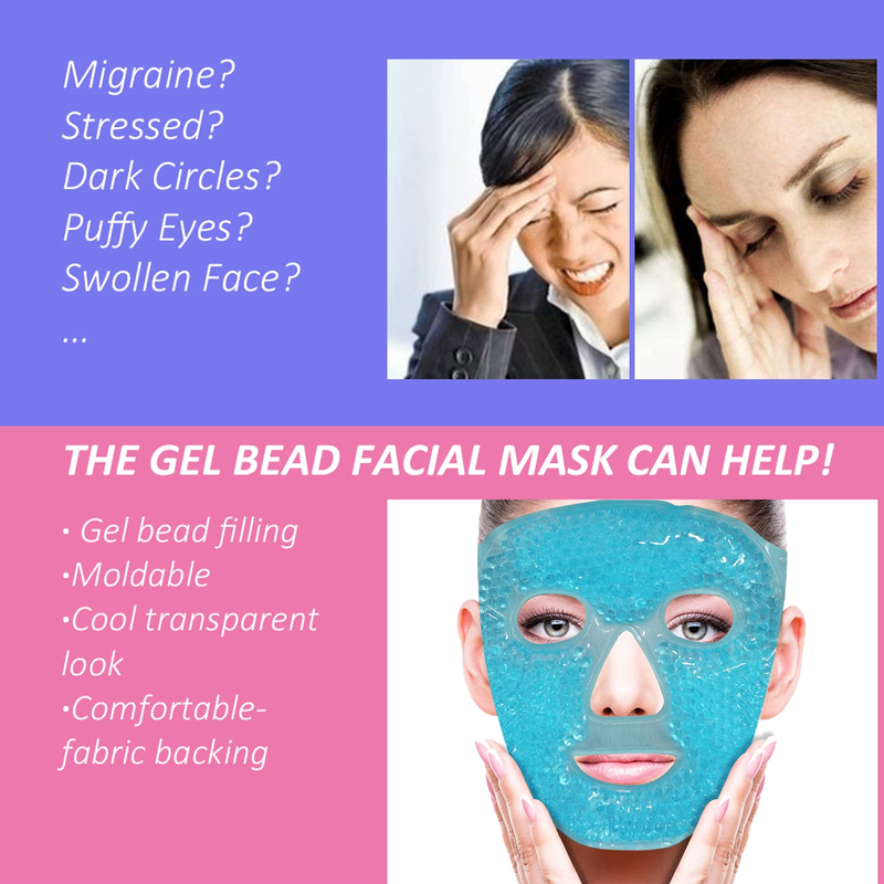 Jozie Check  Check -Ice Face Eye Mask