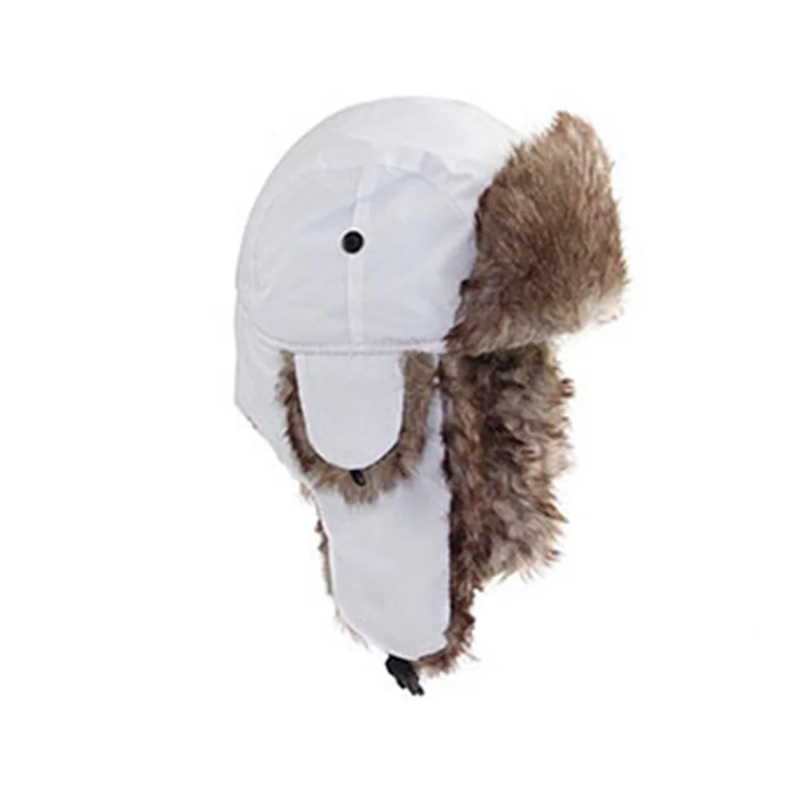 Unisex Trapper Bomber Hat with Warm Ear Flaps