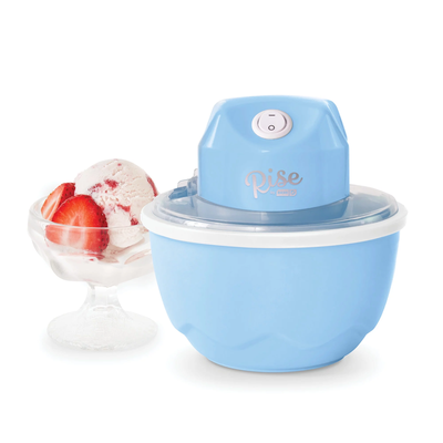 Personal Electric Ice Cream Maker Machine for Gelato, Sorbet + Frozen Yogurt